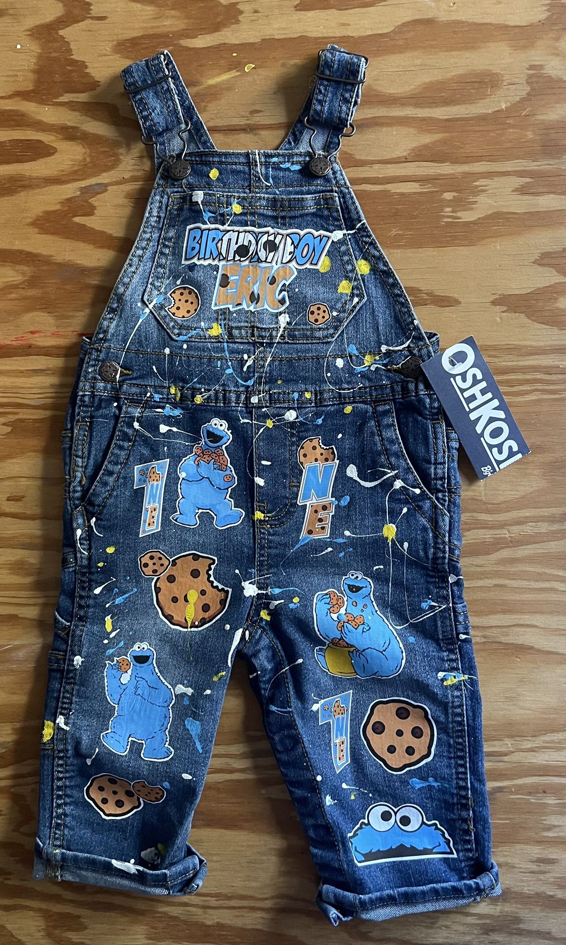 Custom Birthday Overalls πππ