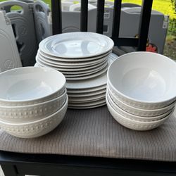 Plate And Bowl Set