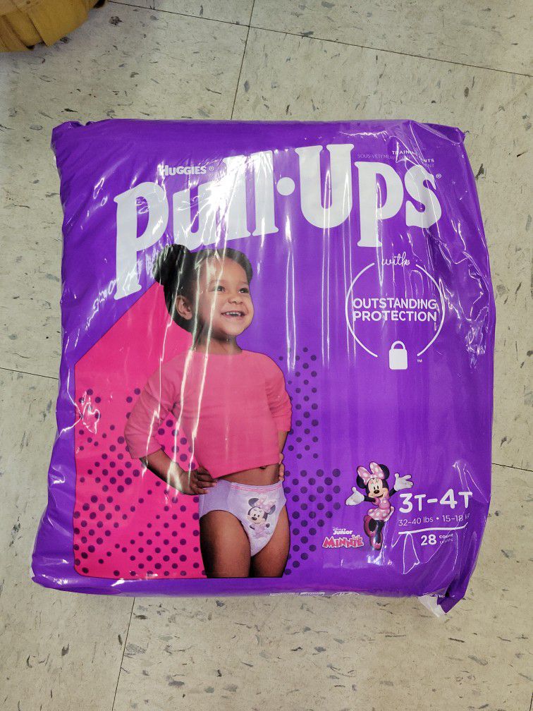 Pull Ups 3t-4t 28 Count Pack, 8 Pks 224 Total Count