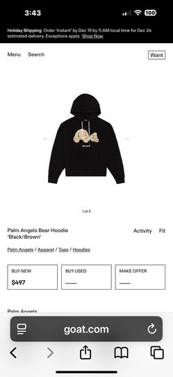 Bear hoodie