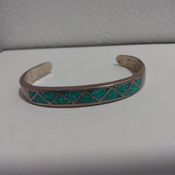 Vintage 70's  Women's Silver Bracelet 
