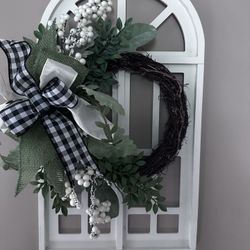 Designs BY CANDY - Window With Wreath