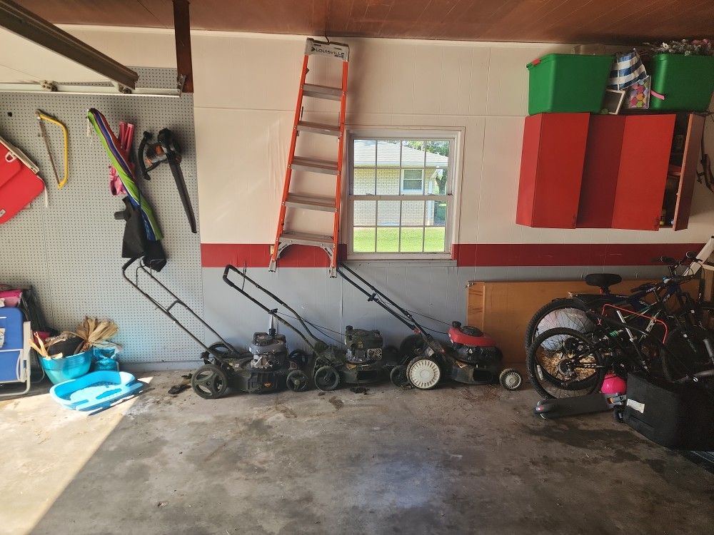 3 Lawn Mowers