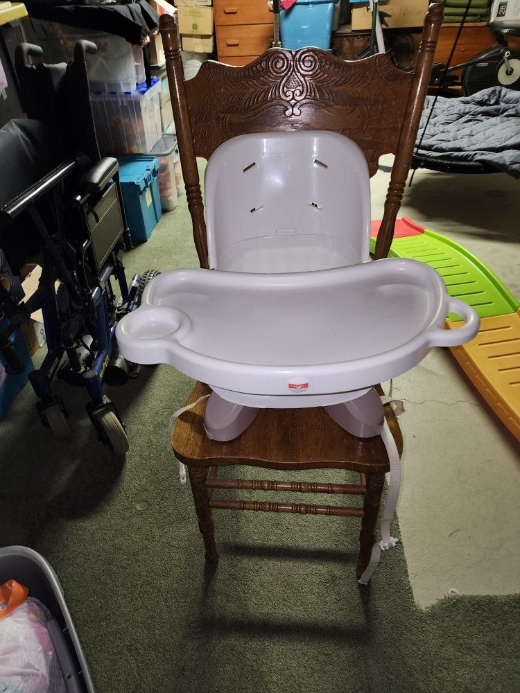 Portable Highchair Straps To A Chair