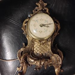  CLOCK 1950's FRENCH STYLE ELECTRIC 