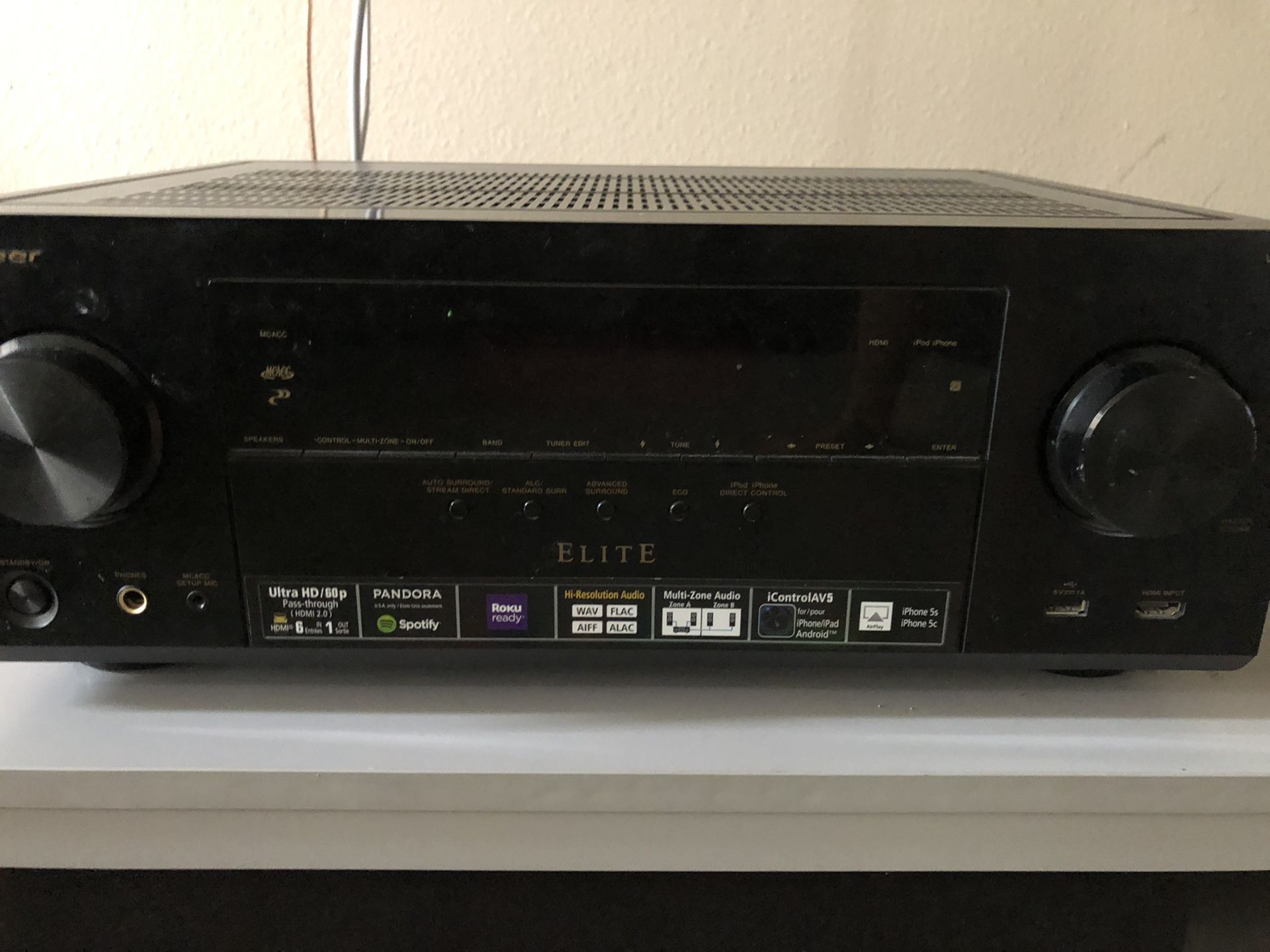 Pioneer 7.2 surround sound