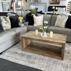 Sofa and loveseat