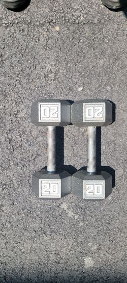 Hexagon Dumbbells-20lbs 
Cash or Zelle