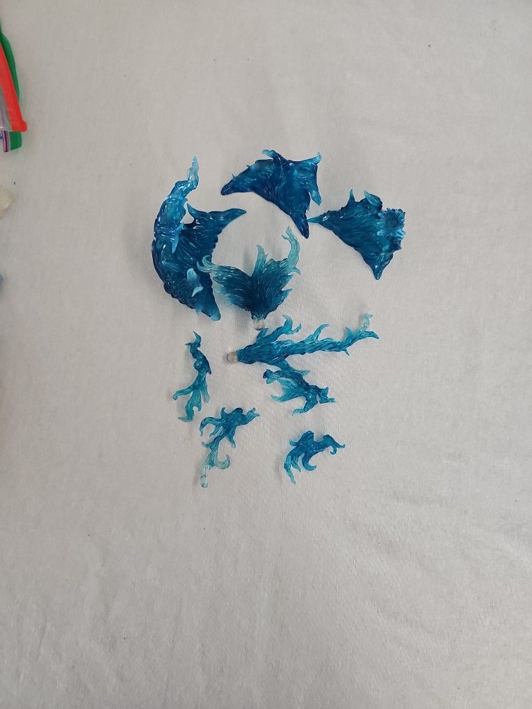 Bandai Tamashii Nations Effect Blue Burning Flame