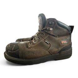 Timberland PRO Men’s Waterproof Composite Toe Work Boots – Size 11 Wide