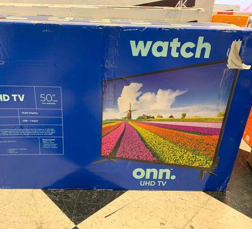 Brand New ONN UHDTV! Open box w/ warranty NOHD