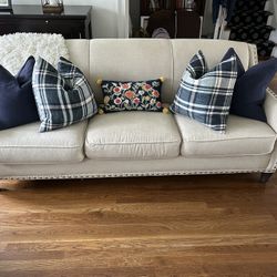 Linen Couch