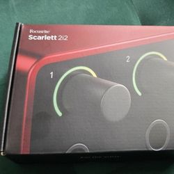 Focusrite Scarlett 2i2 4th Gen