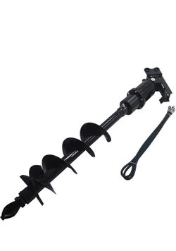 ❤️‍🔥 Mini Excavators Attachment Auger Drill Digger Track Crawler Heavy Machinery 20cm,