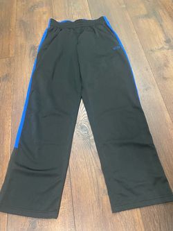 Men’s black and blue active sweat pants size medium #1