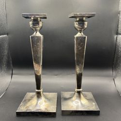 Sterling Silver Candle Holders 