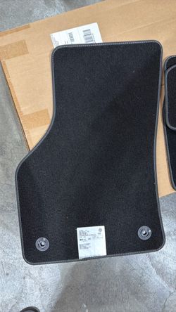 Volkswagen OEM Black Carpet Floor Mats