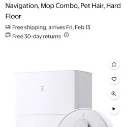 Ecovac Robot Vacuum And Mop. Brand New Fullbox