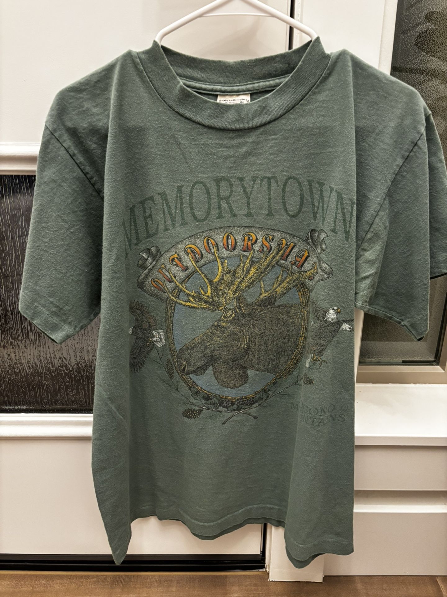 Vintage Moose Nature Green T-shirt