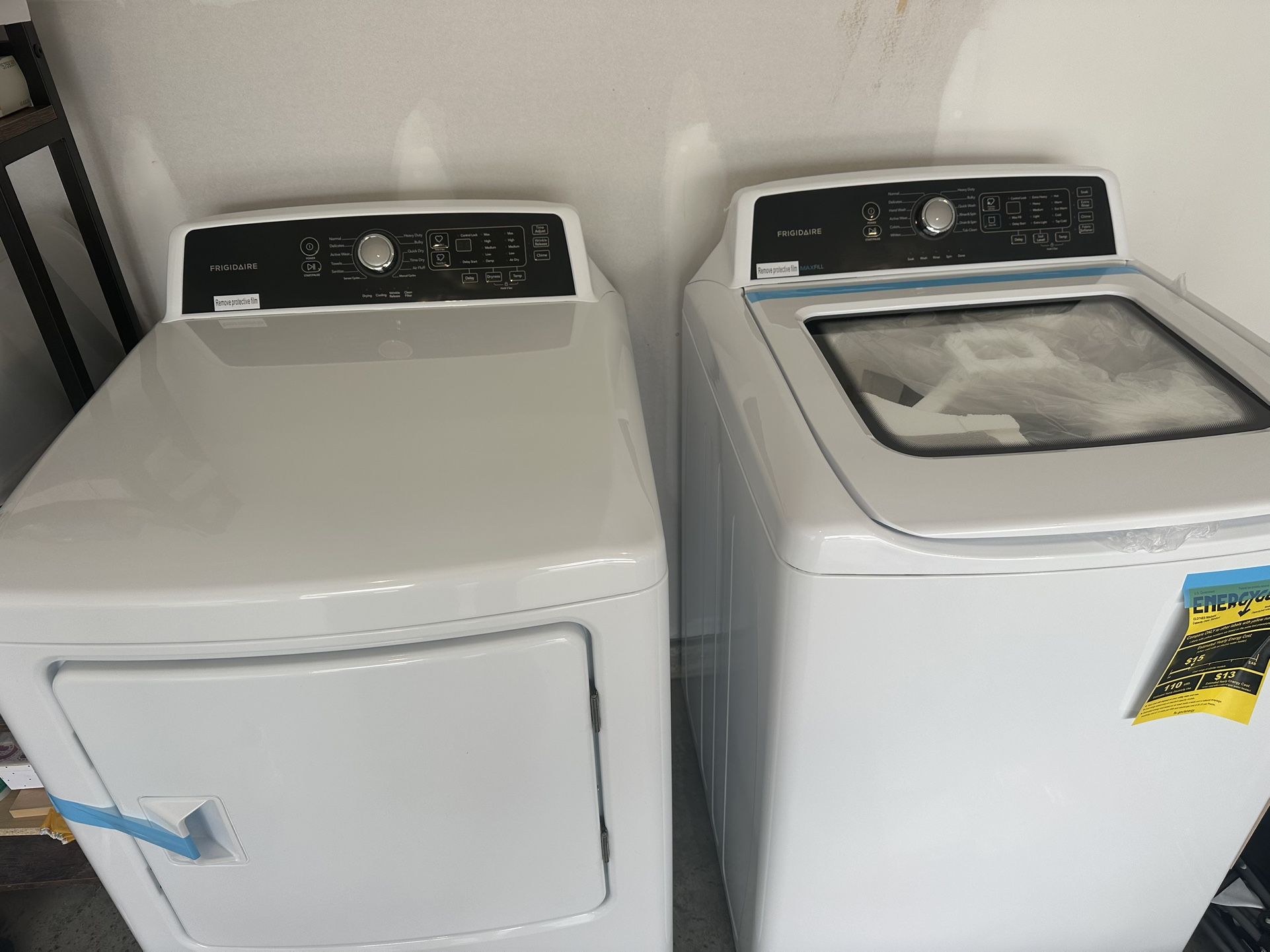 Brand New Frigidaire Washer & Dryer Set