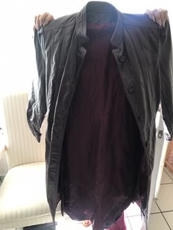 leather jacket size medium