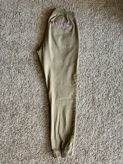 Wowie Khaki Joggers - Mens Small