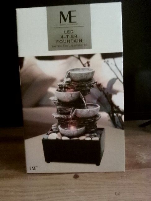 Cute LED Tabletop Fountain 