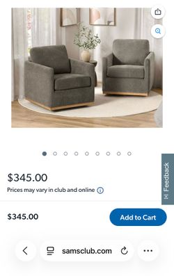 Brand New Modern Swivel Chair - Delivery is Included!