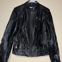 Levi Strauss & Co. Black Faux Leather Jacket
