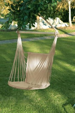 C O TTON PADDED SWING CHAIR