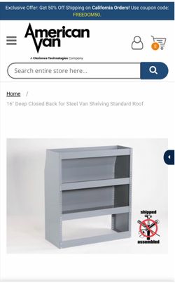 American Van Shelving
