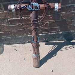 Cowboy Barcross Wired Horse shoe 31×17