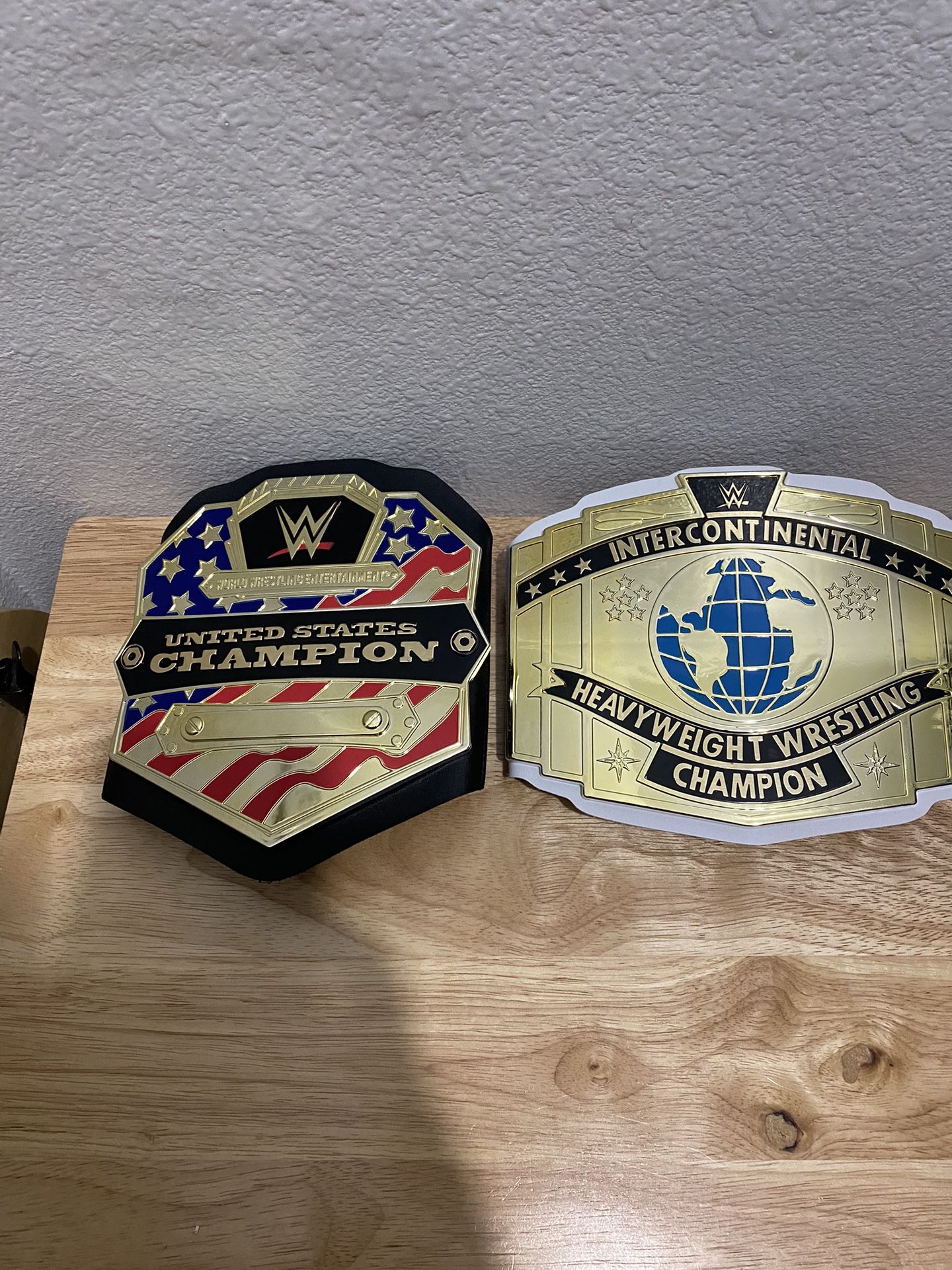 WWE US Champion Belt Kids Belt & WWE Intercontinental Championship
