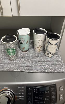 Starbucks Ceramic Travel Mug Cup
