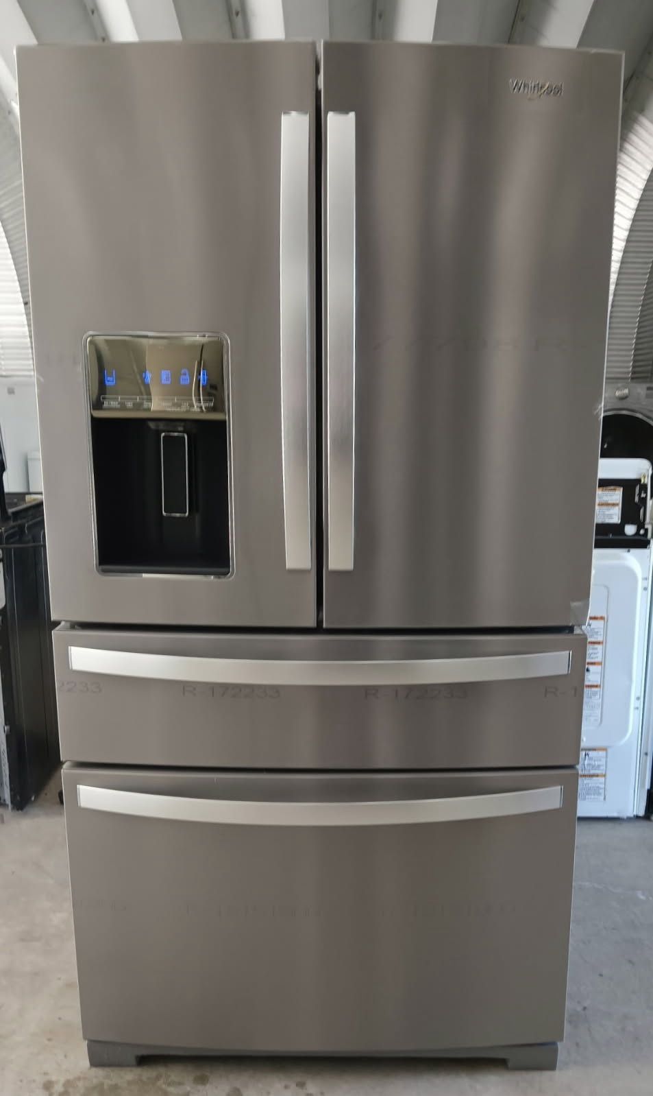 2025 Whirlpool Stainless Steel 4-door French Door Refrigerator
