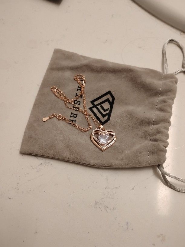 Rose Gold Diamond Necklace
