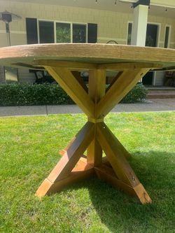 Pedestal Dining Table
