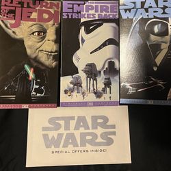 OG VHS Star Wars Trilogy 