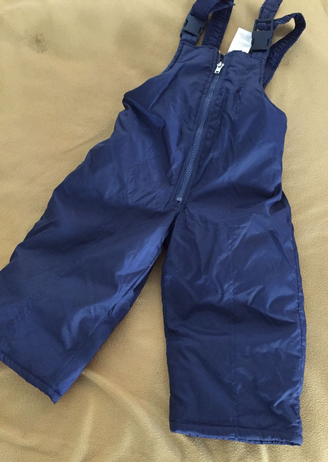 GUC 2T Unisex (Boy / Girl) Blue Snow Suit Bib Jumpsuit Jumper Overalls