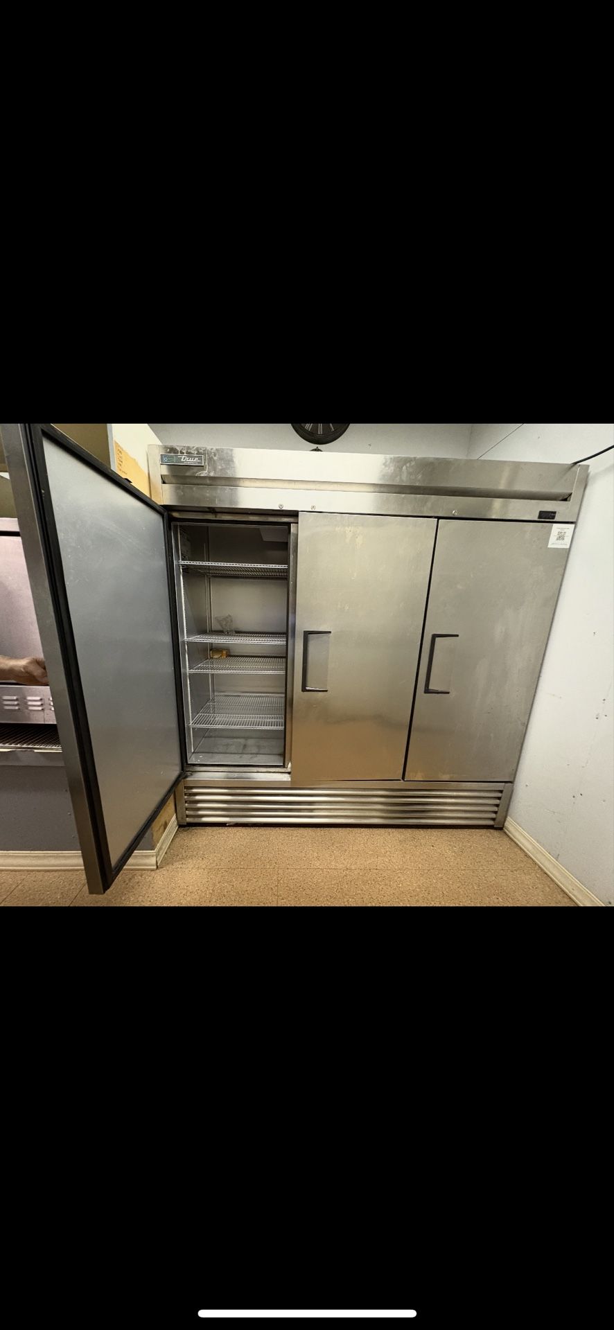 True, commercial, 3 door cooler