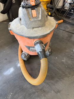 Ridgid shop vac