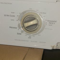 Kenmore Whrilpool  Top Washer Front Panel  Cycle Timer Selector Part # 3955 734 And Agitator Unit W Top Softener Dispensor 