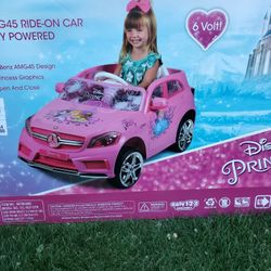 6v Battery Powered Disney Princess Mercedes Benz