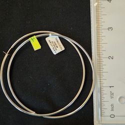Beautiful Silver .925 Hoop Earrings 