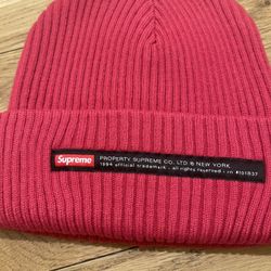 Supreme Beanie Pink