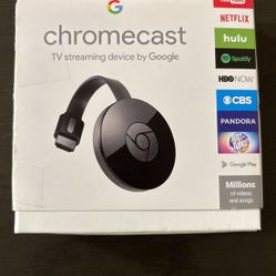 Chromecast Tv Streaming Device By Google