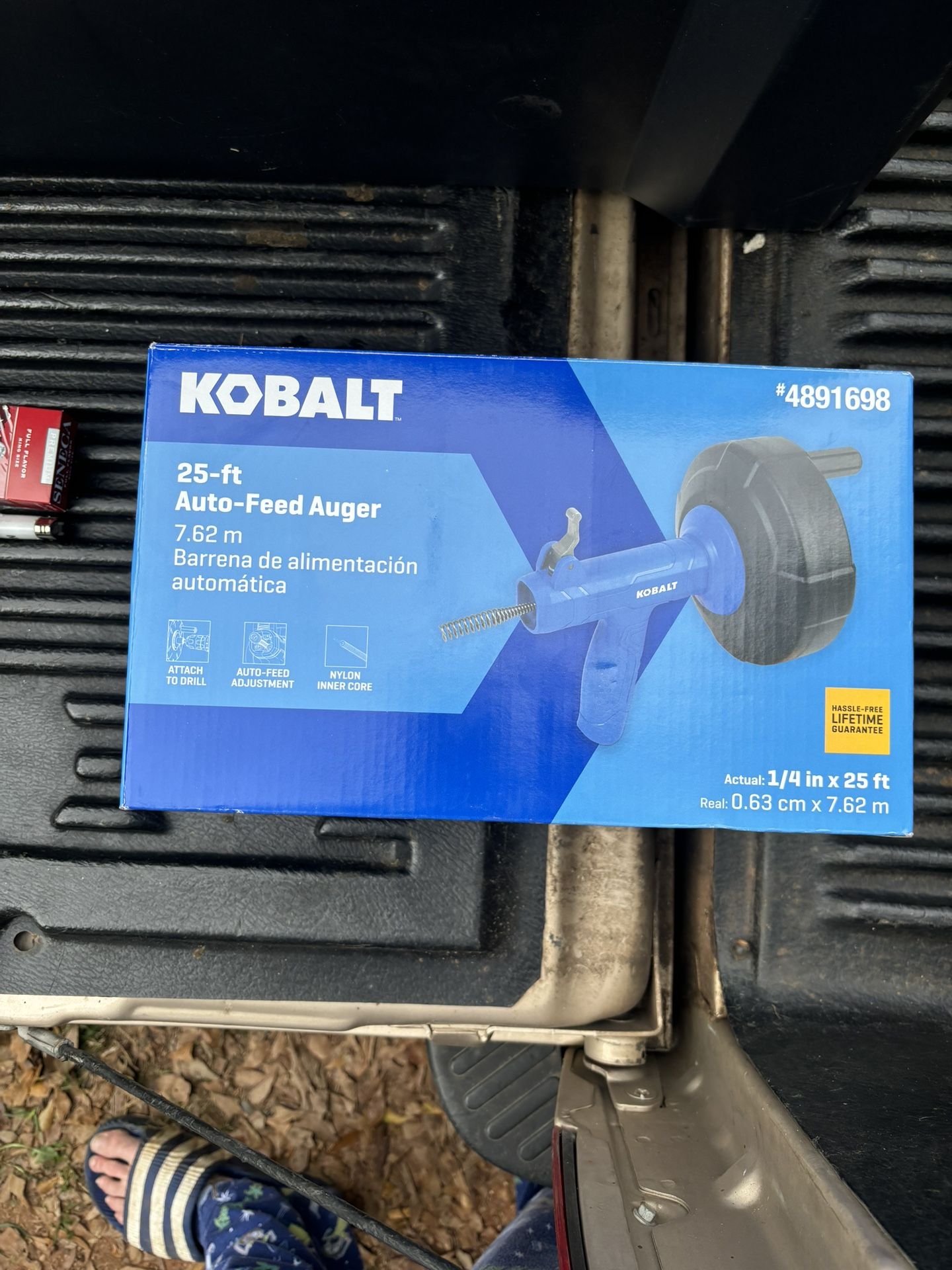 Automated Plumbers Snake Kobalt
