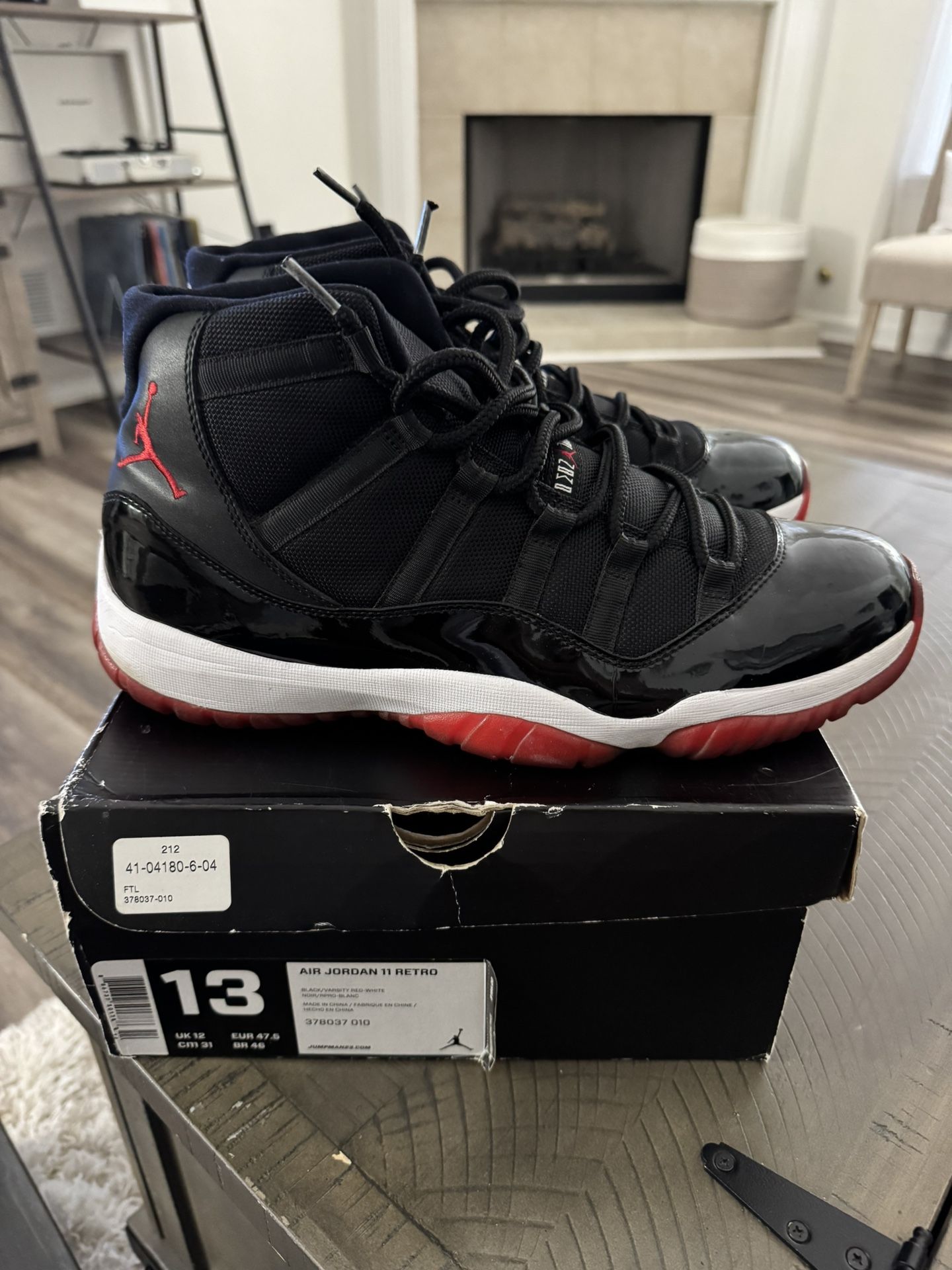 Jordan Retro 11 Bred Size 13 Men $225