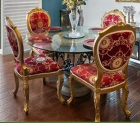 Vintage handmade Chairs from Italy (3)