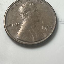 1969 D Penny  Floating Roof 